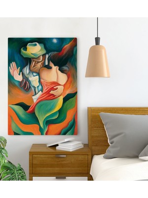 Bk Gift Yatak Odası Konseptli Kanvas Tablo 70X100CM-26