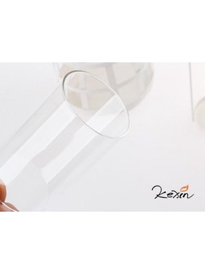 Neo Concept Dekoratif Fener Mumluk Ferforje Rüzgar Koruyucu Camlı koruyucu İç Kaplama