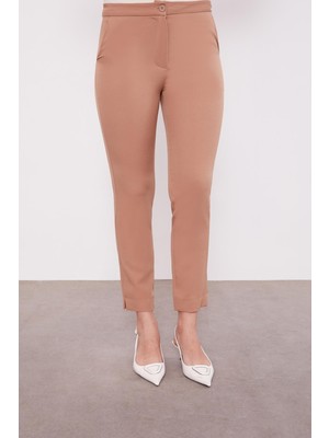 Camel Dar Paça Pantolon