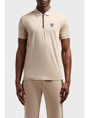 Ea7 Streç Slim Fit Fermuarlı Polo Yaka T Shirt Erkek Polo Yaka T Shirt 8NPF13 Pjrgz U6155