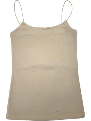 Ceylen Kadın Ip Askılı Göğüs Kısmı Astarlı Body