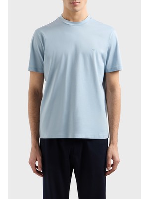 Emporio Armani % 100 Pamuk Regular Fit Bisiklet Yaka T Shirt Erkek T Shirt EM000983 AF13669 U9275
