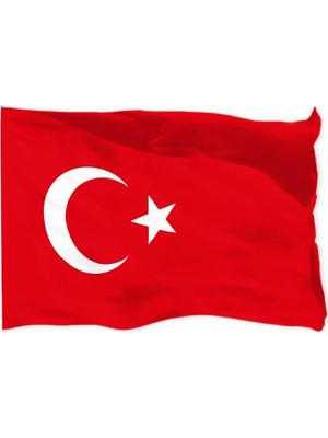 Glanart 30x45 cm  raşel türk bayrağı bayrak kenarı dikişli yurt