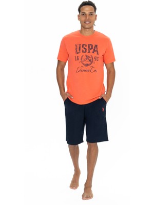 U.S. Polo Assn. Erkek Mercan Şort Takım