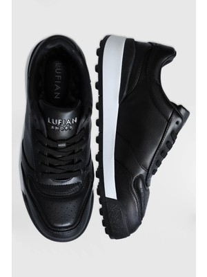 Lufian Noah Erkek Sneaker Ayakkabı Siyah 112230192