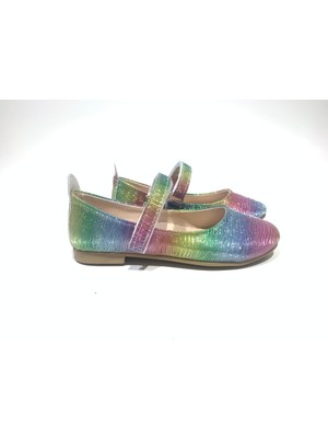 Merlli&rose Bantlı Kız Çocuk Babet (Gökkuşağı)