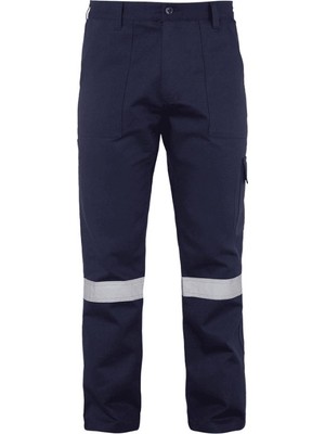 Kant 7/7 Gabardin Kumaş Reflektörlü Pantolon Lacivert