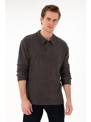 U.s. Polo Assn. Erkek Antrasit Sweatshirt 50290583-VR006
