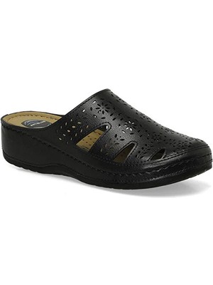 Lumberjack Polaris 164347.Z5FX Antıblow Kadın Terlik Siyah