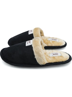 New One Mall Newonemalliçi Kürklü Ev Terliği Peluş Yıkanabilir Yünlü Terlik Misafir Çeyiz Bohça