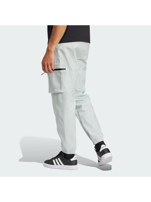adidas City Escape Premium Cargo Trousers Erkek Eşofman Altı Gri JF3286