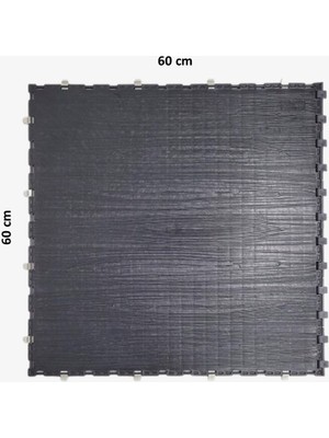 LEGANEST 60 x 60cm, Taban Kapatma Dolu Parça Tüm 60lık Çit Kafeslere Uyumlu