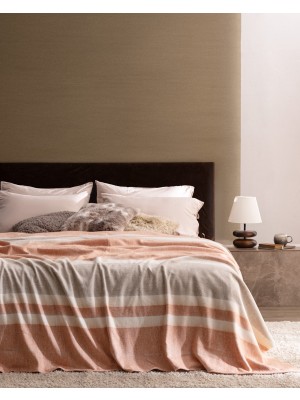 Origny Çift Kişilik Battaniye - Kiremit