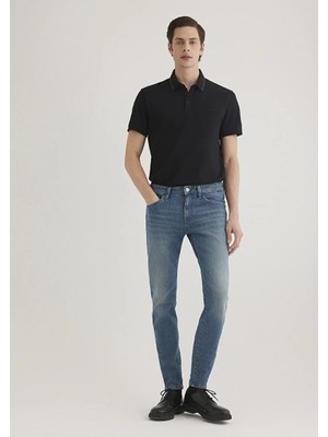 Mavi James Lux Black Gölgeli Puslu Indigo Mavisi Jean Pantolon 0042489352