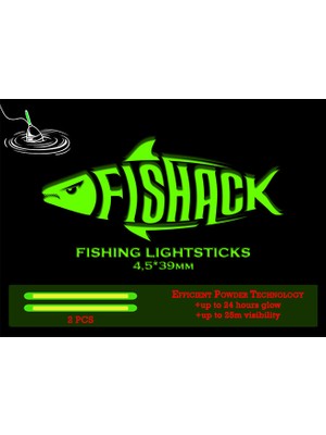 Atik Camp Fishack Powder Balıkçı Fosfor Çiftli 45*39mm