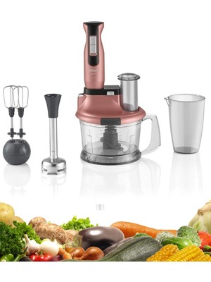 Arzum Blender & Mutfak Robotu- 3 Yıl Garanti 1500W Hestia Çırpma & Doğrama ve Karıştırma-Onerous Tartı Hediyeli