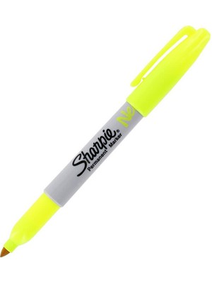 Sharpie 1881076 Neon Sarı Kalıcı Markör Özellikleri ile Sanat Eserlerinizi Canlandırın