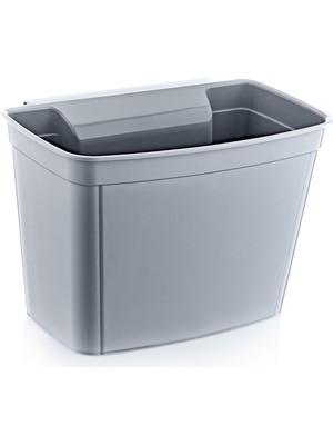 Hobby Life Quick Askılı Çöp Kutusu 4 L (Gri)