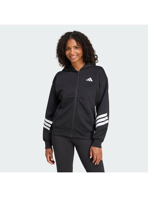 Adidas Sportswear JE0171 Future Icons 3-Stripes Full-Zip Kapüşonlu Üst