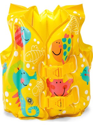 Atik Camp Balık Desenli Baskılı Deniz&Havuz Can Yeleği 41*30 cm (59661)