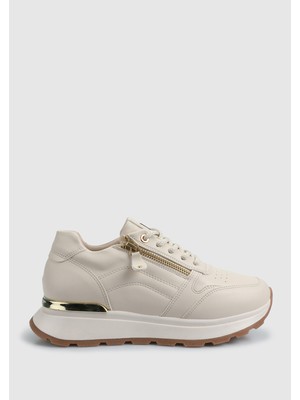 ProvoQ Bej Kadın Sneaker