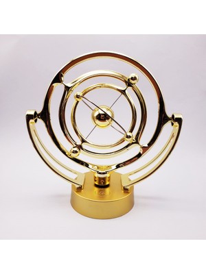ForWhat Büro Ev Dekoru Için Orbital Mıknatıslı Golden Newton Balans
