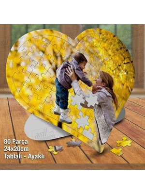 Asilmeydan Asil Hobi Aile Hatırası Kişiye Özel Tasarım Puzzle Fotoğraf Baskılı Yapboz- Anı -Hediyelik