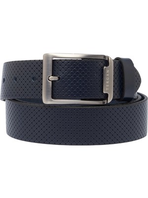 Tergan Lacivert Hakiki Deri Erkek Kemer - S1EK00000397-B20