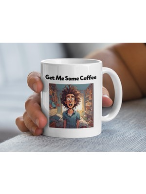 Bana Biraz Kahve Alın Anime Kupa, Anime Komik Kupa, Anime Hediye