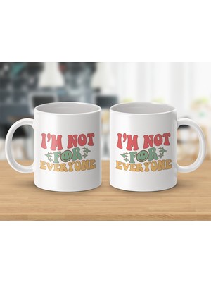  Herkese Uygun Değilim Alaycı Mizah Çay Kupası Komik Sözlerle Arkadaşlar Için Hediye