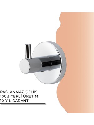 Çelik Banyo Igk Yapı - Clk Banyo Flora Tekli Askılık (FL10-037)