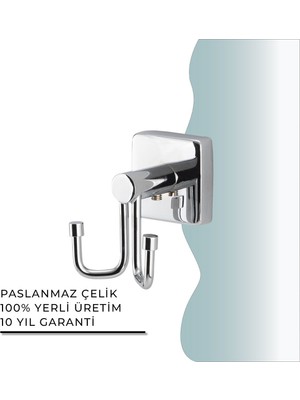 Çelik Banyo Igk Yapı - Çelik Banyo Vizyon Bornozluk Çiftli (VZ10-002)