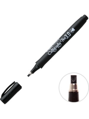 Artline Supreme Kaligrafi Kalemi 3mm N:EPF-243 Siyah Renkli Yüksek Kalite Kaligrafi Aracı