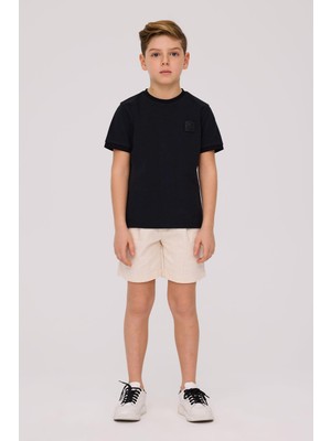 Nebbati Bg Store Erkek Çocuk Siyah Tshirt