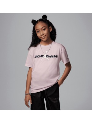 Nike Jordan Jdg Crafted Utılıty Jordan Ss Kız Çocuk Tişört
