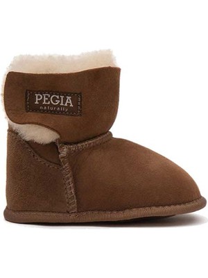 Pegia Hakiki Kürklü Cırtlı Bebek Patiği 141220