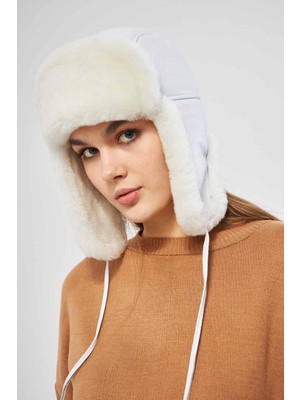 Pegia Hakiki Kürklü Unisex Şapka 23SP03