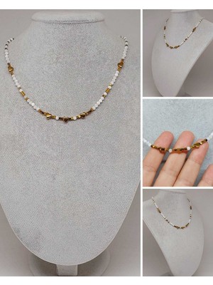 Yaşam Tohumu Dream Serisi Ay Taşı 3mm Kolye (44385)