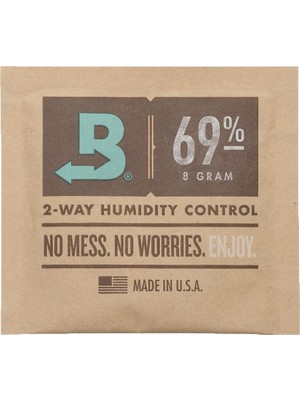 Boveda 69 8 gr Tekli Puro Nemlendirici - İki Yönlü Nem Kontrolü ile Hazır Kullanım