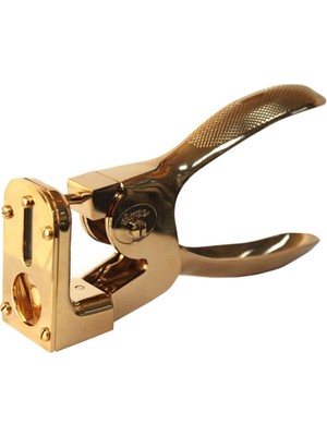 Ewee 24 Ayar Altın Kaplama Gold Puro Makası Kesici