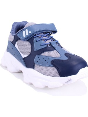 Dagoster DJA76-AP730 Lacivert Ortopedik Günlük Erkek Çocuk Spor Ayakkabı