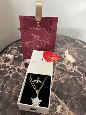 Sevgililer Günü Hediye Paketi(Kolye+Yüzük)