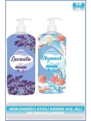 Ciltleri Canlandıran ve Her Duşta Yenilenme Hissi Sağlayan Kremsi Duj Jeli-Lavanta,okyanus ELEG.377