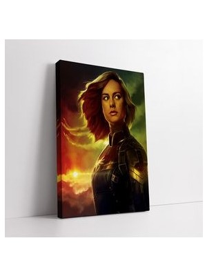 Captain Marvel Kanvas Tablo
