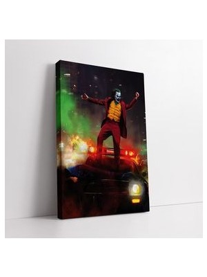 Joker Kurgusal Karakter Kanvas Tablo