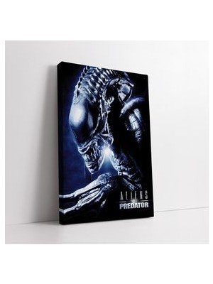 Aliens Vs Predator Bilim Kurgu Kanvas Tablo