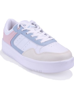 Kinetix Lowner Pu Beyaz  Günlük Kadın Spor Ayakkabı