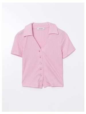 Lcw Vision Polo Yaka Dokulu Kadın Bluz