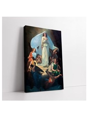 Michele Rapisardi Soyut Kanvas Tablo