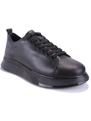 Hammer Jack 10225018 Rabat Siyah  Günlük Erkek Deri Ayakkabı